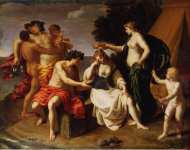 Turchi Alessandro Alessandro Veronese or Orbetto Bacchus and Ariadne - Hermitage